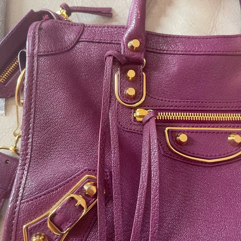 Balenciaga Metallic Edge Motocross Bag - Small - Excellent Condition - Picture 3 of 12